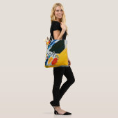 Kandinski Impression III Concert Abstract schilder Tote Bag (Op model)