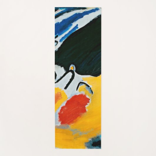 Kandinski Impression III Concert Abstract schilder Yogamat (Voorkant)