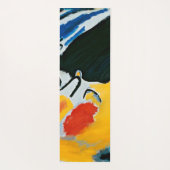 Kandinski Impression III Concert Abstract schilder Yogamat (Achterkant)
