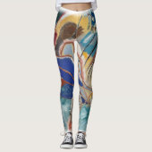 Kandinski Print Leggings (Voorkant)