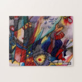 Kandinsky 1913 Abstract kunstschilderen Legpuzzel (Horizontaal)