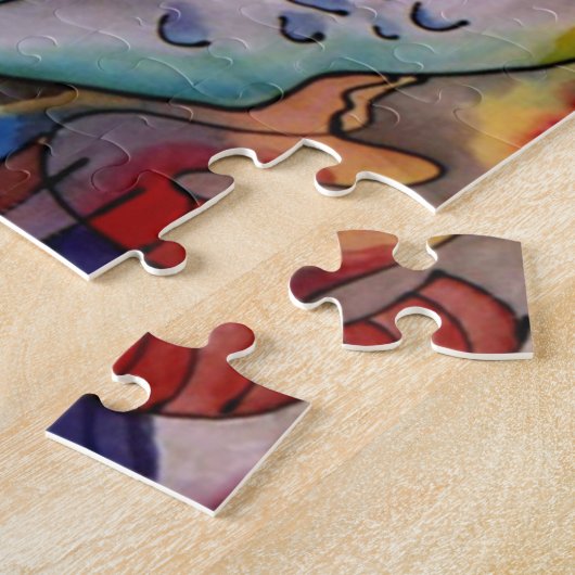 Kandinsky 1913 Abstract kunstschilderen Legpuzzel (Zijkant)