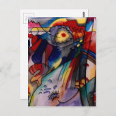Kandinsky 1913 Abstract schilderen Briefkaart (Voorkant / Achterkant)