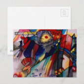 Kandinsky 1913 Abstract schilderen Briefkaart (Voorkant / Achterkant)