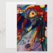 Kandinsky 1913 Abstract schilderen Briefpapier (Voorkant / Achterkant)
