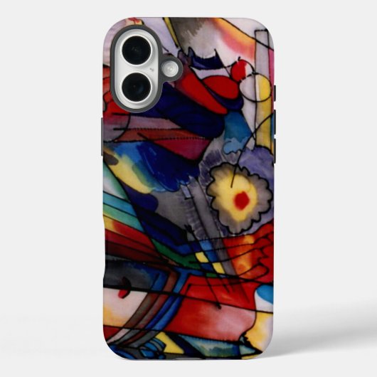 Kandinsky 1913 Abstract schilderen Case-Mate iPhone Case (Achterkant)