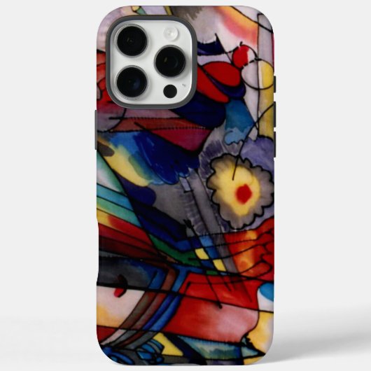 Kandinsky 1913 Abstract schilderen Case-Mate iPhone Case (Achterkant)
