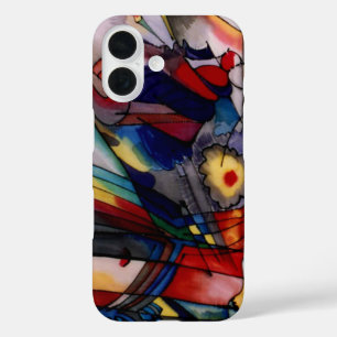 Kandinsky 1913 Abstract schilderen iPhone 16 Hoesje