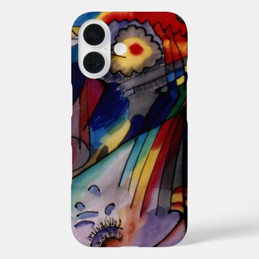 Kandinsky 1913 Abstract schilderen Case-Mate iPhone Case (Achterkant)