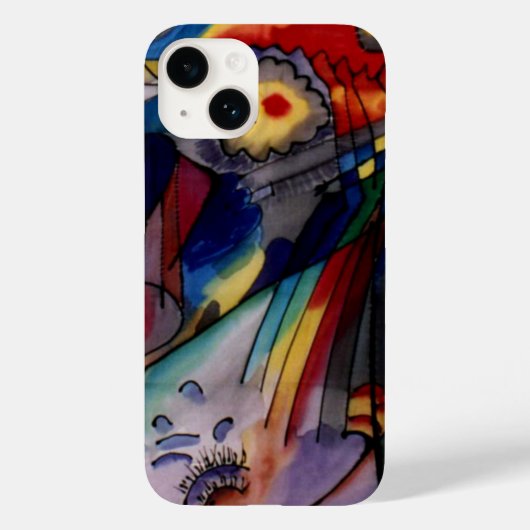 Kandinsky 1913 Abstract schilderen Case-Mate iPhone Case (Achterkant)