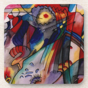 Kandinsky 1913 Abstract schilderen Drankjes Onderzetter
