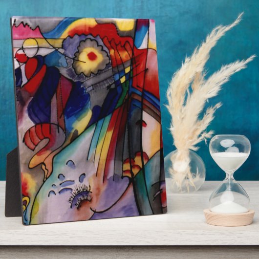 Kandinsky 1913 Abstract schilderen Fotoplaat (Zijkant)