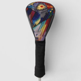 Kandinsky 1913 Abstract schilderen Golfheadcover