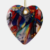 Kandinsky 1913 Abstract schilderen Keramisch Ornament (Rechts)