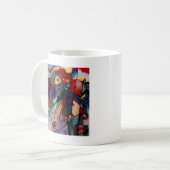 Kandinsky 1913 Abstract schilderen Koffiemok (Voorkant links)