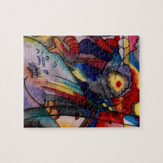 Kandinsky 1913 Abstract schilderen Legpuzzel (Horizontaal)
