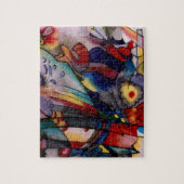 Kandinsky 1913 Abstract schilderen Legpuzzel (Verticaal)