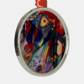 Kandinsky 1913 Abstract schilderen Metalen Ornament (Rechts)