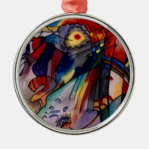 Kandinsky 1913 Abstract schilderen Metalen Ornament