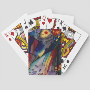 Kandinsky 1913 Abstract schilderen Pokerkaarten