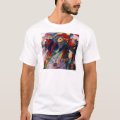 Kandinsky 1913 Abstract schilderen T-shirt (Voorkant)