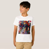 Kandinsky 1913 Abstract schilderen T-shirt (Voorkant volledig)
