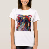 Kandinsky 1913 Abstract schilderen T-shirt (Voorkant)