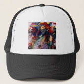 Kandinsky 1913 Abstract schilderen Trucker Pet (Voorkant)
