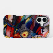Kandinsky 1913 Abstract Schilderij iPhone 16 Hoesje (Achterkant horizontaal)