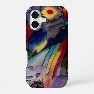 Kandinsky 1913 Abstract Schilderij iPhone 16 Hoesje