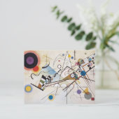 Kandinsky 1923/compositie viii/pixdezines briefkaart (Staand voorkant)