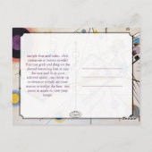 Kandinsky 1923/compositie viii/pixdezines briefkaart (Achterkant)