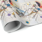 Kandinsky 1923/compositie viii/pixdezines cadeaupapier (Rol Hoek)