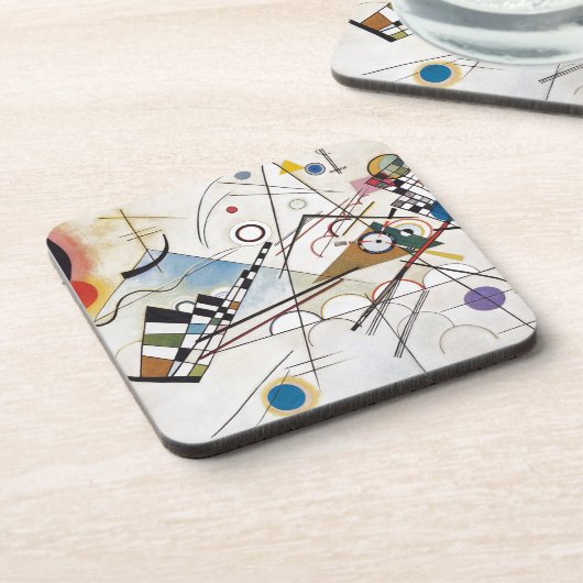 Kandinsky 1923/compositie viii/pixdezines drankjes onderzetter (Linkerzijde)