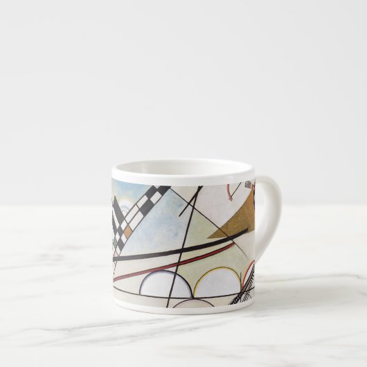 Kandinsky 1923/compositie viii/pixdezines espresso kop (Voorkant rechts)