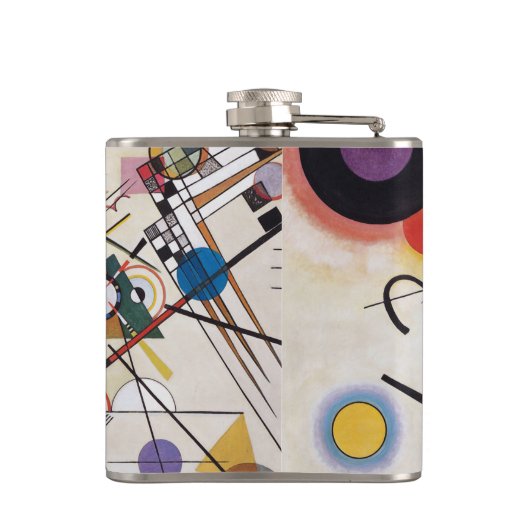 Kandinsky 1923/compositie viii/pixdezines heupfles (Achterkant)