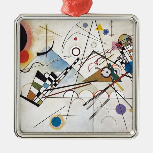 Kandinsky 1923/compositie viii/pixdezines metalen ornament (Voorkant)