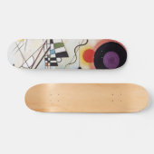 Kandinsky 1923 compositie viii/pixdezines persoonlijk skateboard (Horizontaal)