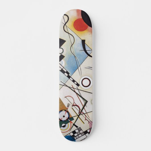 Kandinsky 1923 compositie viii/pixdezines persoonlijk skateboard (Voorkant)