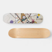 Kandinsky 1923 compositie viii/pixdezines skateboard (Horizontaal)