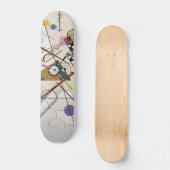 Kandinsky 1923 compositie viii/pixdezines skateboard (Voorkant)