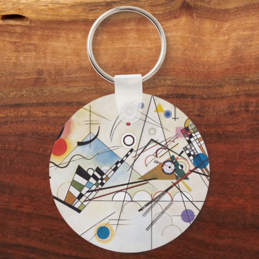 Kandinsky 1923/compositie viii/pixdezines sleutelhanger (Voorkant)
