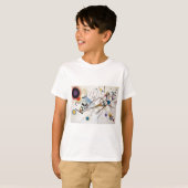 Kandinsky 1923/compositie viii/pixdezines t-shirt (Voorkant volledig)