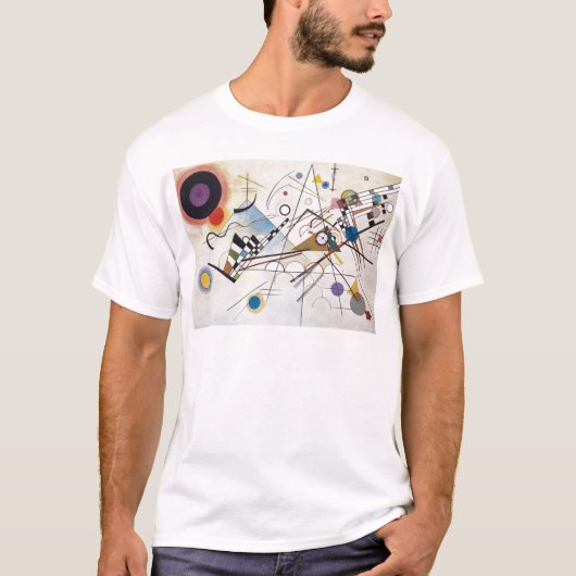 Kandinsky 1923/compositie viii/pixdezines t-shirt (Voorkant)