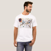 Kandinsky 1923/compositie viii/pixdezines t-shirt (Voorkant volledig)