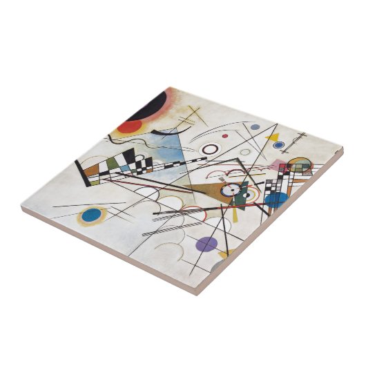 Kandinsky 1923/compositie viii/pixdezines tegeltje (Zijkant)