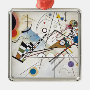 Kandinsky 1923/composition viii/pixdezines metalen ornament