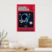 Kandinsky 1971 Expositie Poster Abstract (Keuken)
