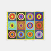 Kandinsky #19 fleece deken (Voorkant (Horizontaal))