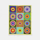 Kandinsky #19 fleece deken (Voorkant)